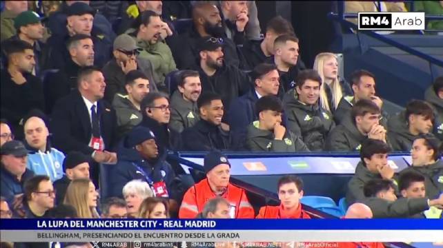 曼城B席门线手球争议引裁判评议，姆巴佩皇马冲