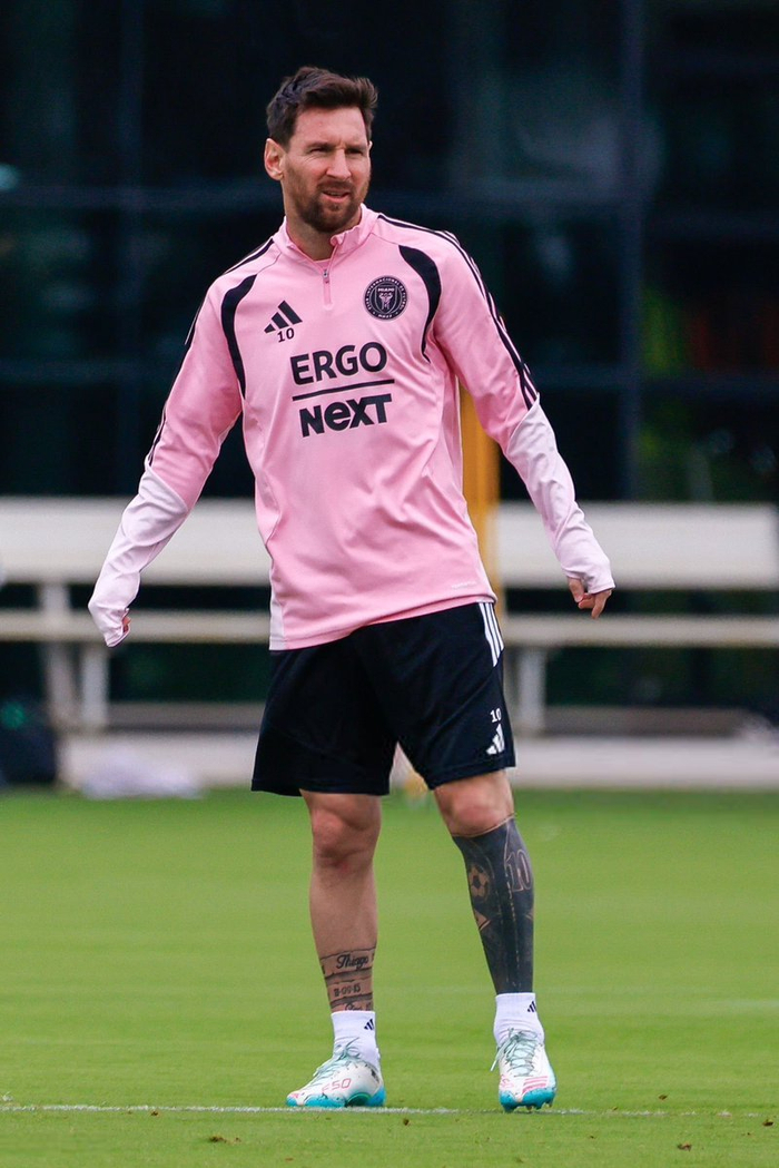 梅西现身美职联训练场备战新赛季